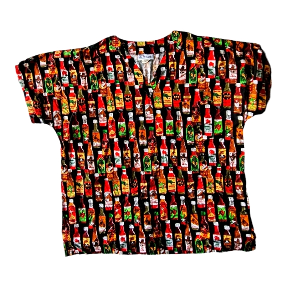 Mad About Scrubs Hot & Saucy Top